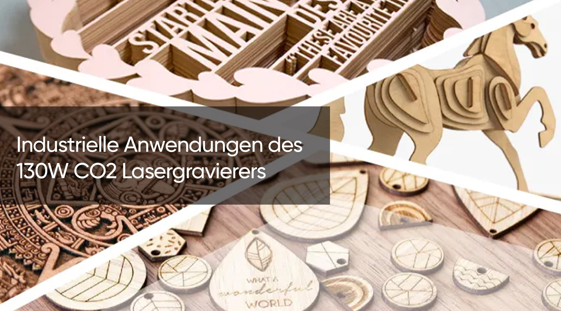 130W CO2 Lasergravierer