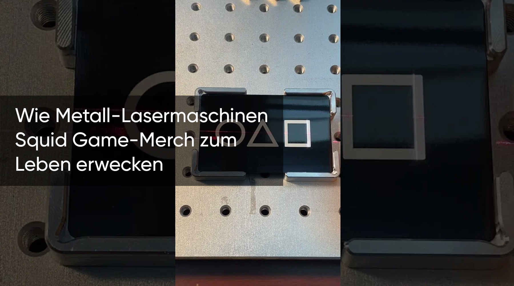 Wie Metall Lasermaschinen Squid Game-Merch zum Leben erwecken