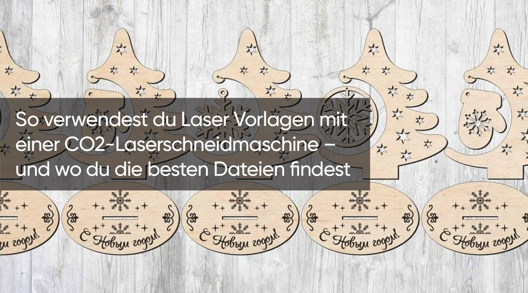 So verwendest du Laser Vorlagen mit einer CO2-Laserschneidmaschine – und wo du die besten Dateien findest