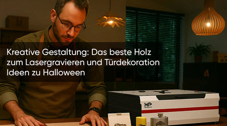 Kreative Gestaltung: Das beste Holz zum Lasergravieren und Türdekoration Ideen zu Halloween