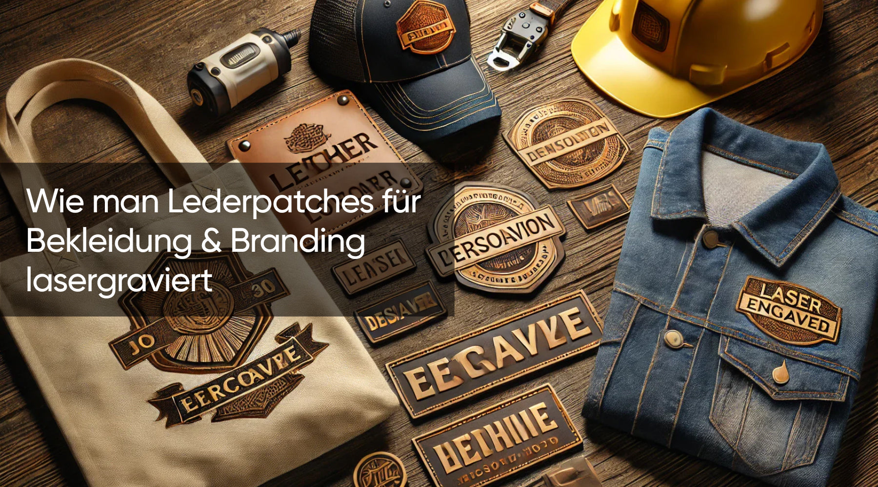 Wie man Lederpatches für Bekleidung & Branding lasergraviert