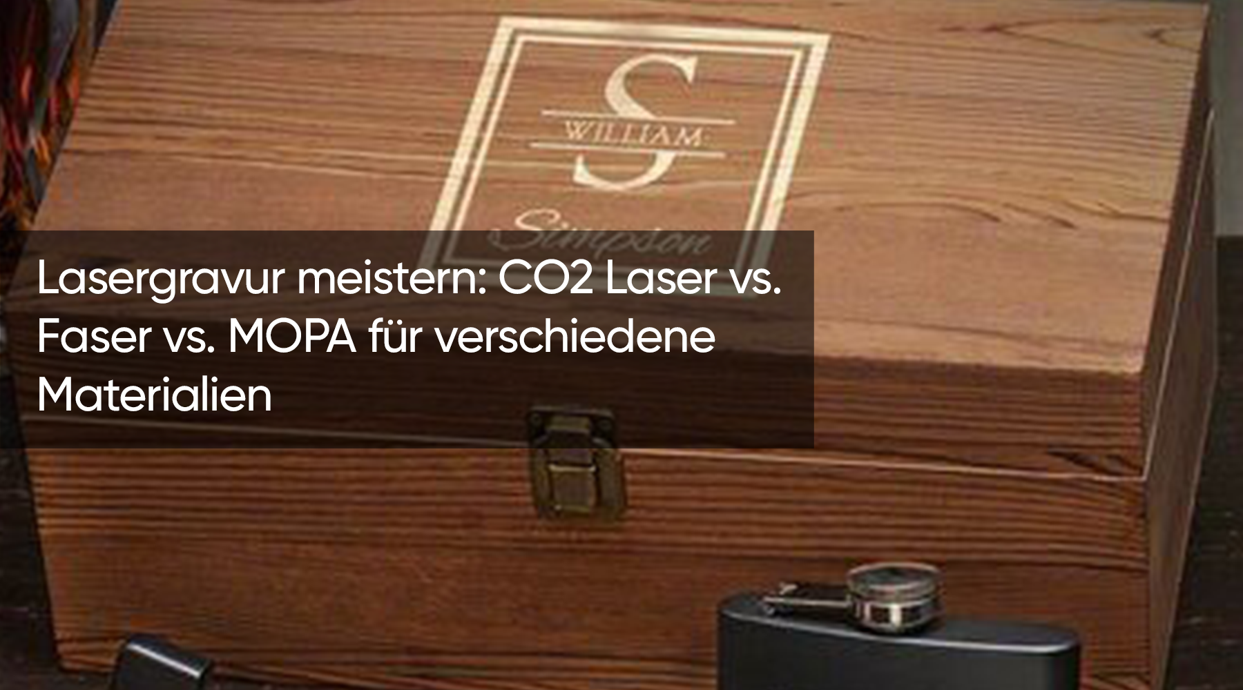 Lasergravur meistern: CO2 Laser vs. Faser vs. MOPA für verschiedene Materialien