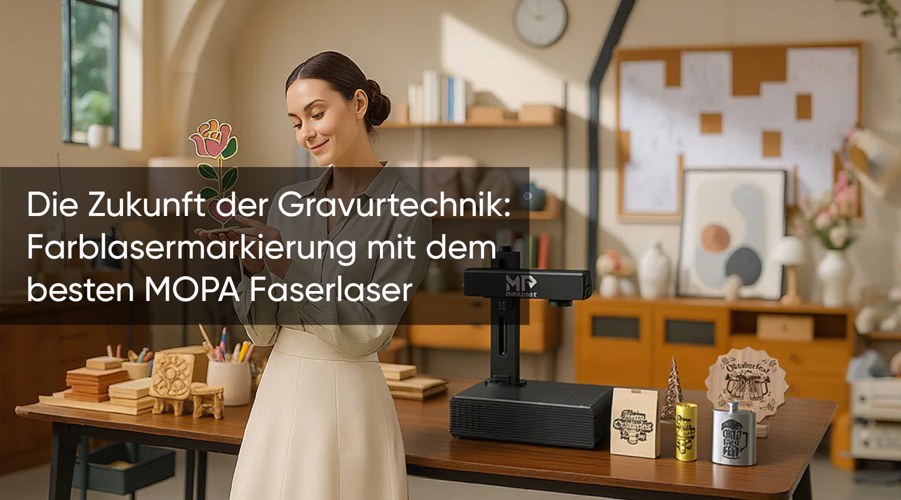 Die Zukunft der Gravurtechnik: Farblasermarkierung mit dem besten MOPA Faserlaser