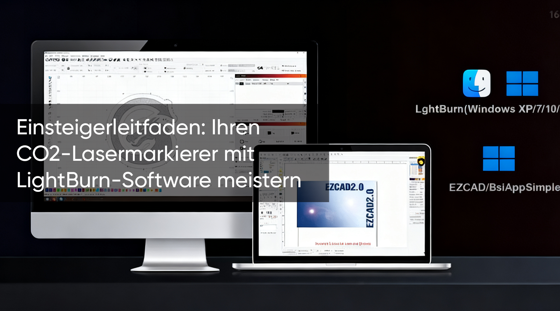 Einsteigerleitfaden: Ihren CO2-Lasermarkierer mit LightBurn-Software meistern
