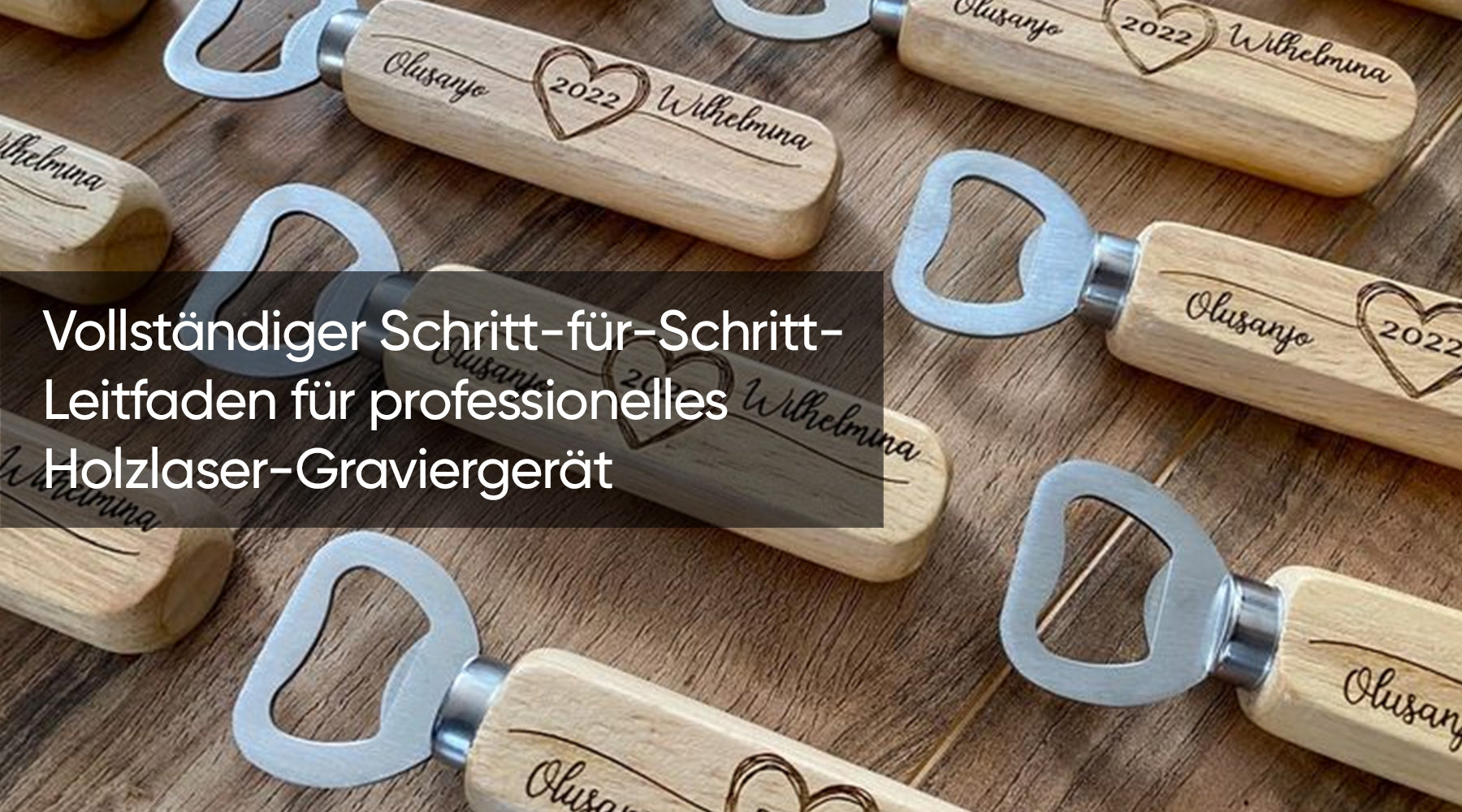 Vollständiger Schritt-für-Schritt-Leitfaden für professionelles Holzlaser-Graviergerät