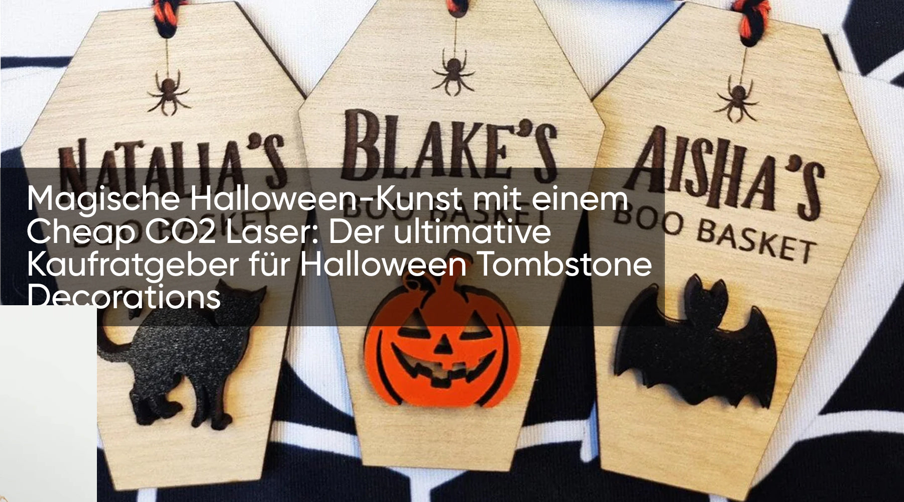 Magische Halloween-Kunst mit einem Cheap CO2 Laser: Der ultimative Kaufratgeber für Halloween Tombstone Decorations