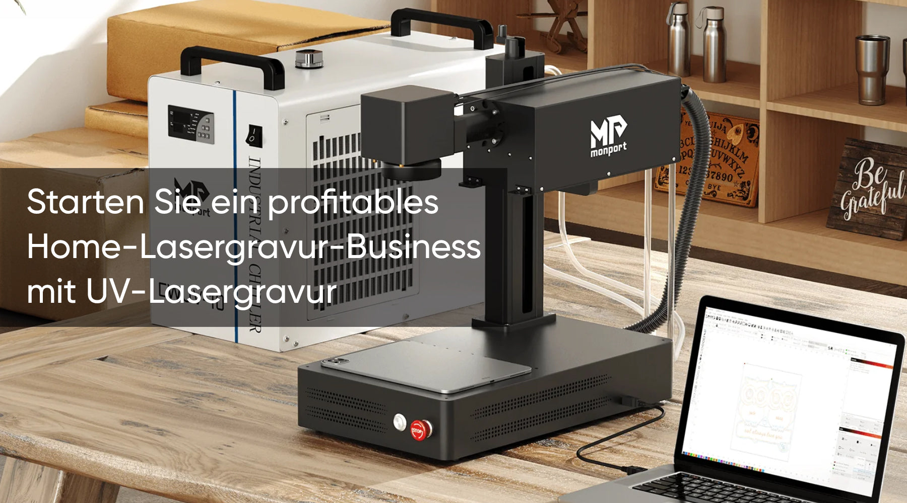 Starten Sie ein profitables Home-Lasergravur-Business mit UV-Lasergravur