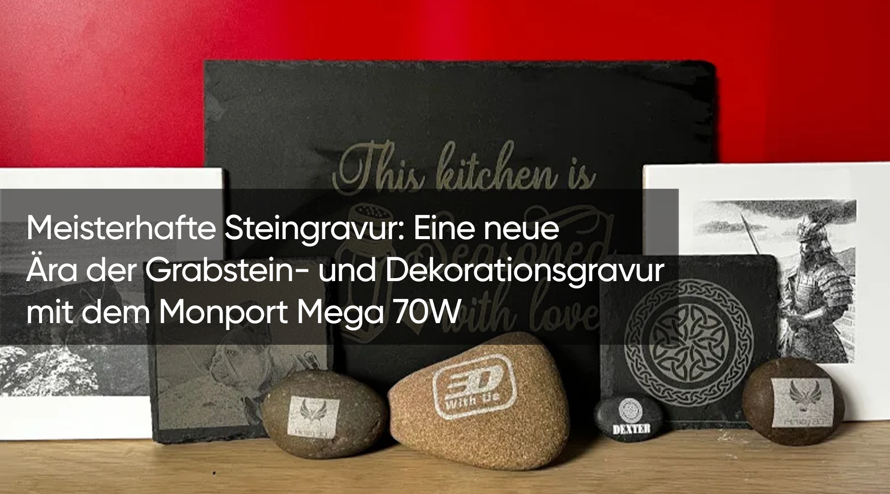 Meisterhafte Steingravur: Eine neue Ära der Grabstein- und Dekorationsgravur mit dem Monport Mega 70W