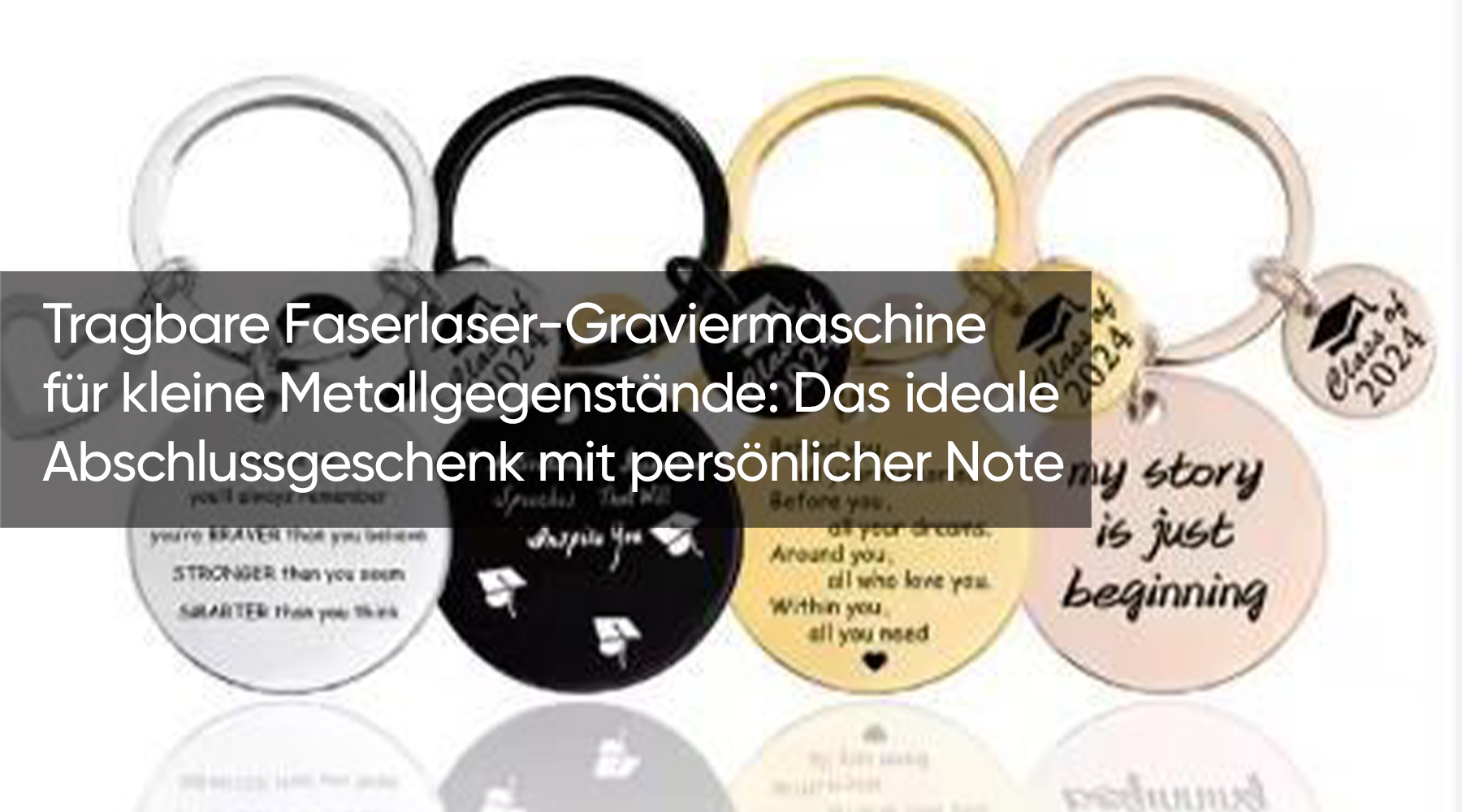 Tragbare Faserlaser-Graviermaschine für kleine Metallgegenstände: Das ideale Abschlussgeschenk mit persönlicher Note