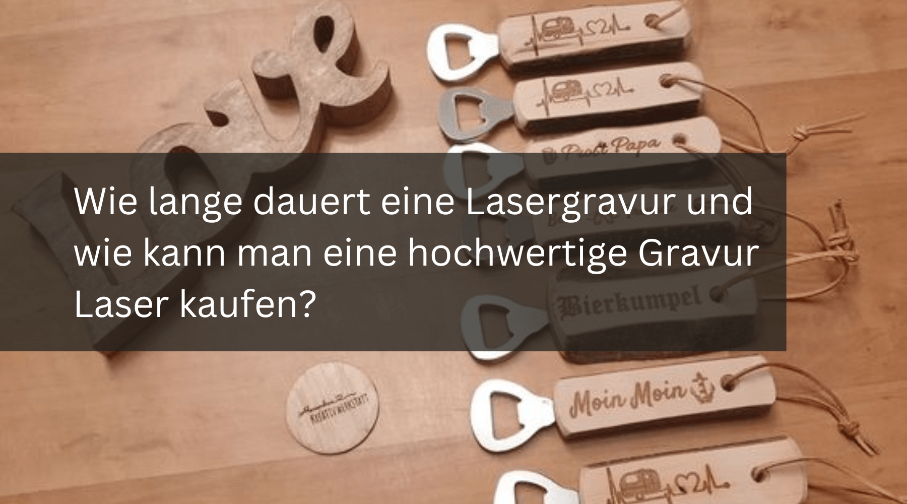 Wie lange dauert eine Lasergravur und wie kann man eine hochwertige Gravur Laser kaufen? - MonPortlaser.de