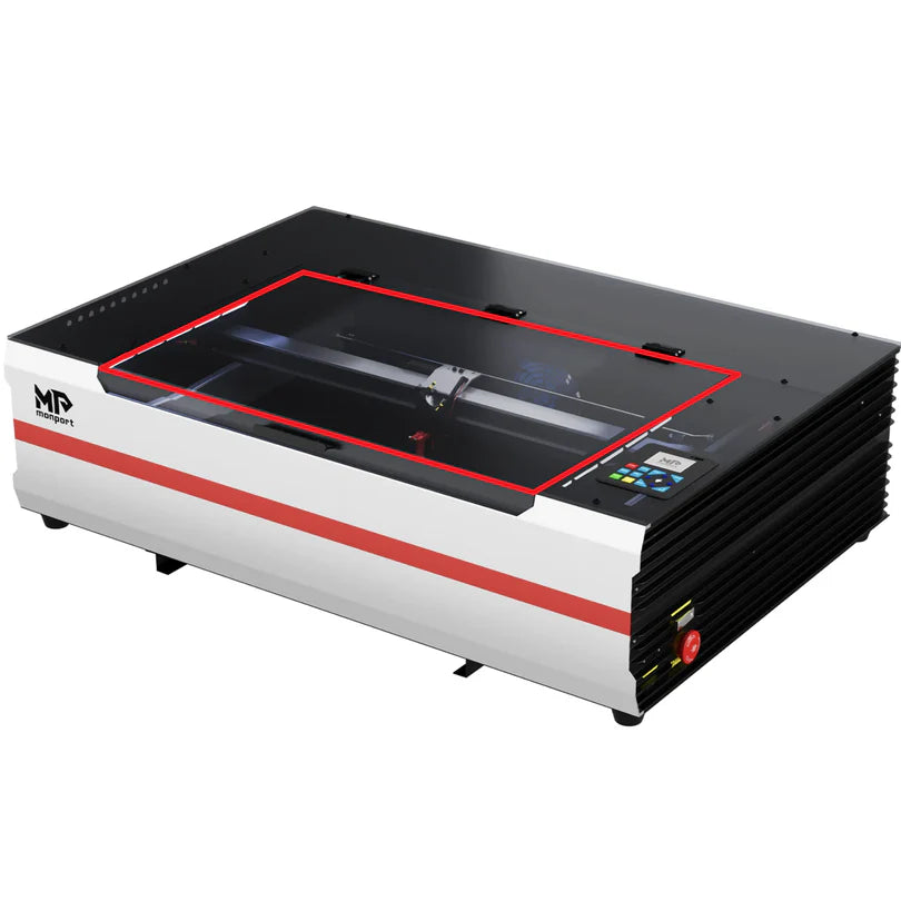 Monport Reno CO2 Lasergraviermaschine – Desktop, Autofokus, Gravur & Laserschneiden