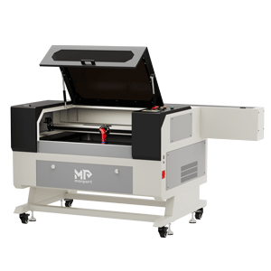 Monport CO2 100W Laser Graviermaschine & Cutter (500x700mm) mit Autofokus und Halterung