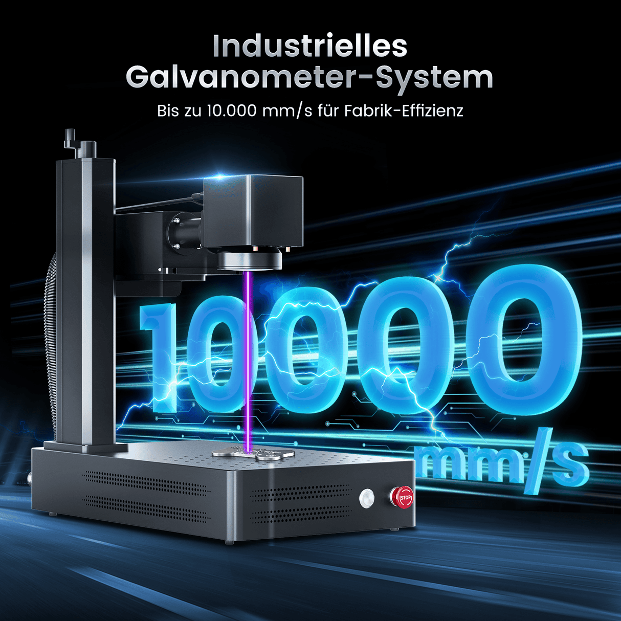 Monport GM 6W UV-Laser-Graviermaschine & Markiermaschine