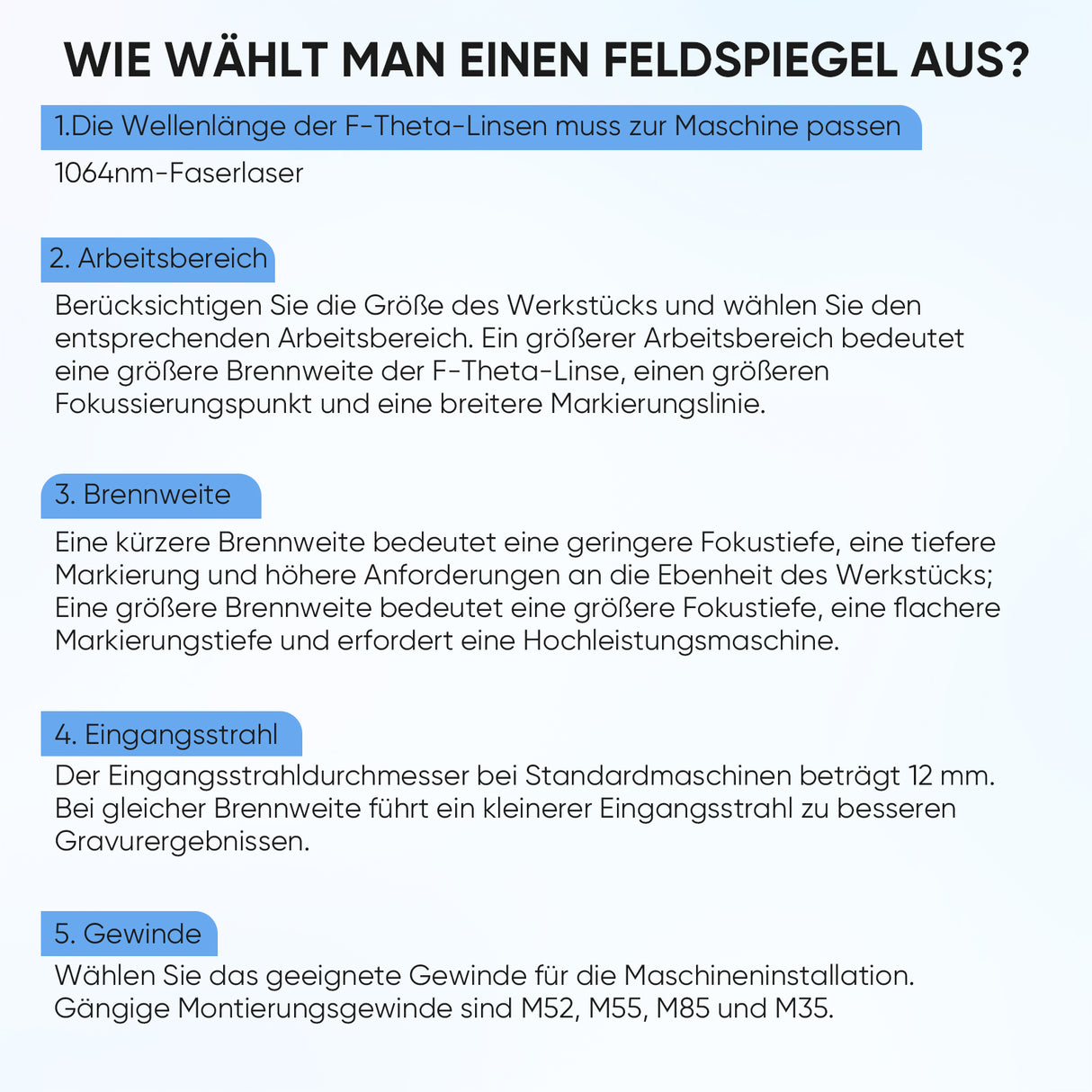 Monport 150mm*150mm replacement lens for fiber laser engraver