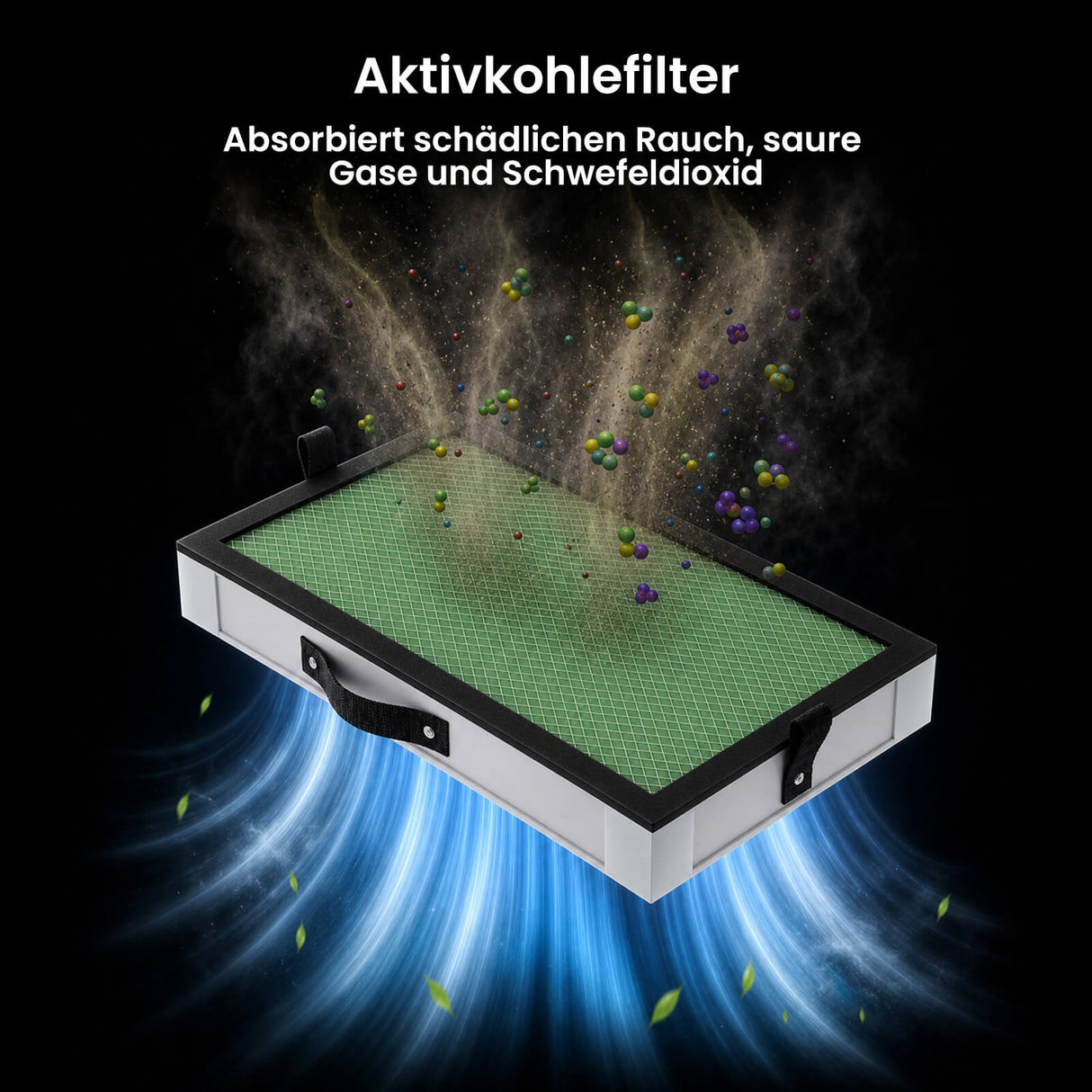 Monport 400W Laserrauchabsauganlage mit 8-stufigem Filtersystem – Für CO₂-Lasergravier- und Schneidemaschinen
