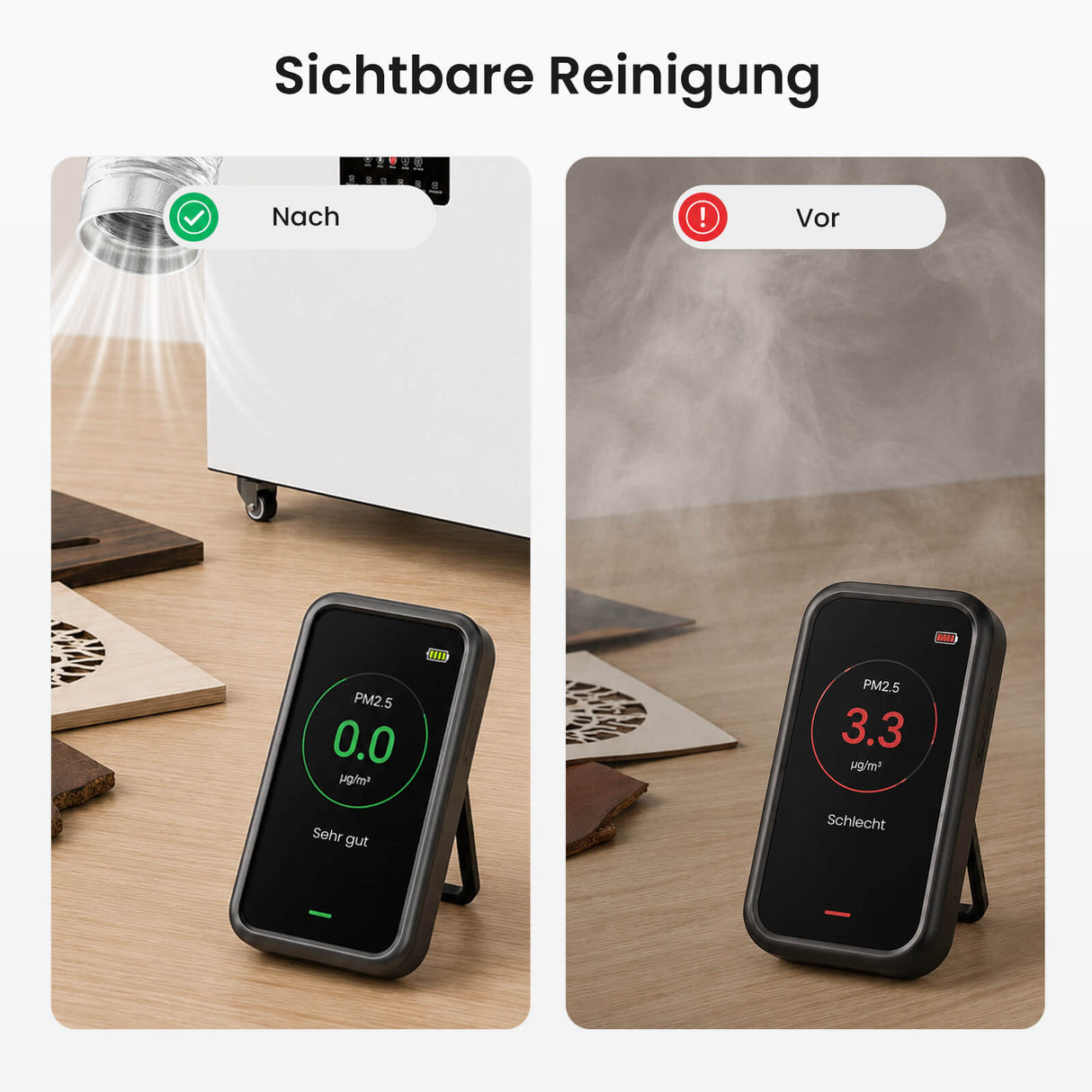 Monport 800W Laserrauchabsauganlage mit 6-stufigem Filtersystem – Für 130W & 150W CO₂-Lasergravier- und Schneidemaschinen