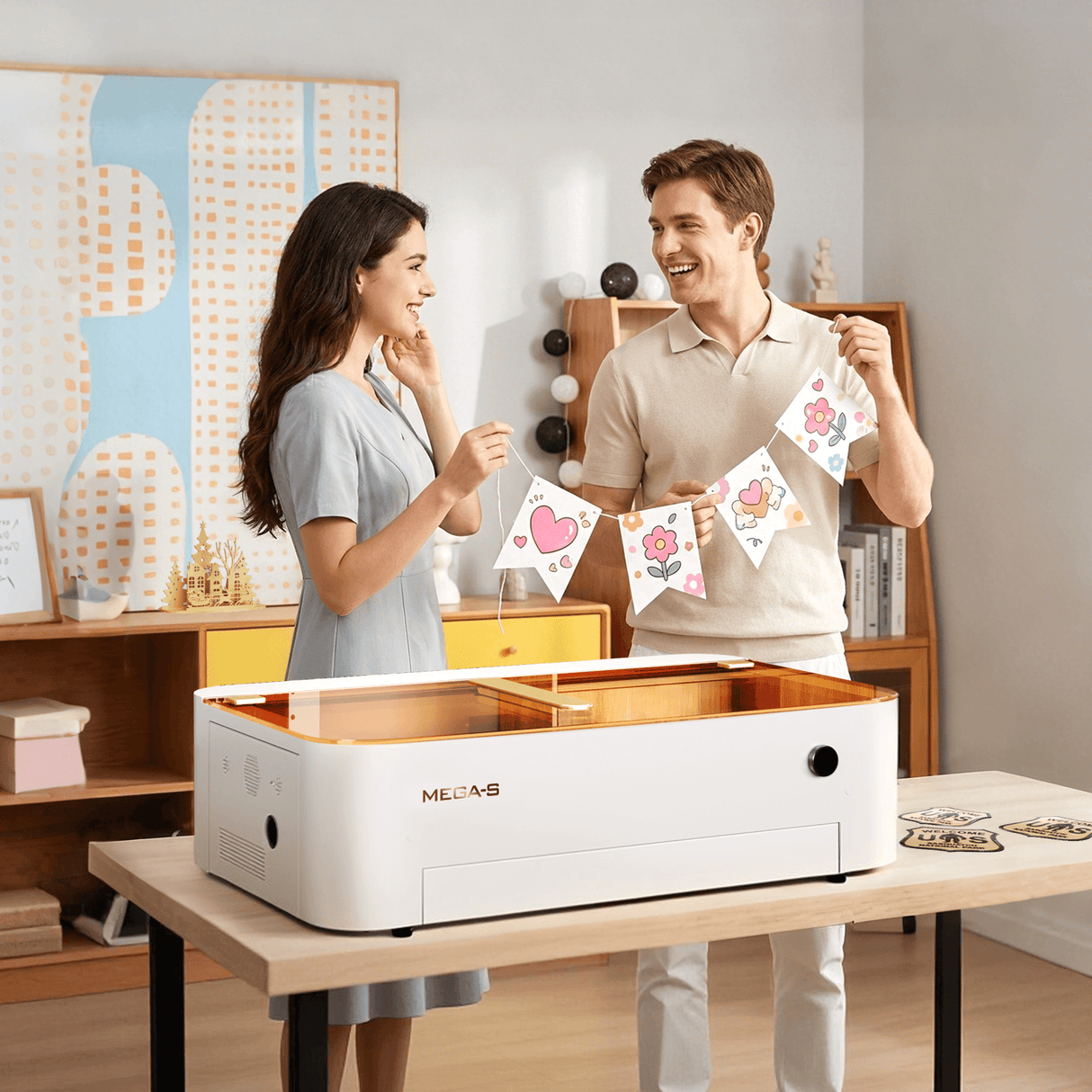 Monport MegaS – Upgrade der Mega-Serie: 70W CO₂ Lasergravier- und Schneidemaschine mit intelligenter Präzision
