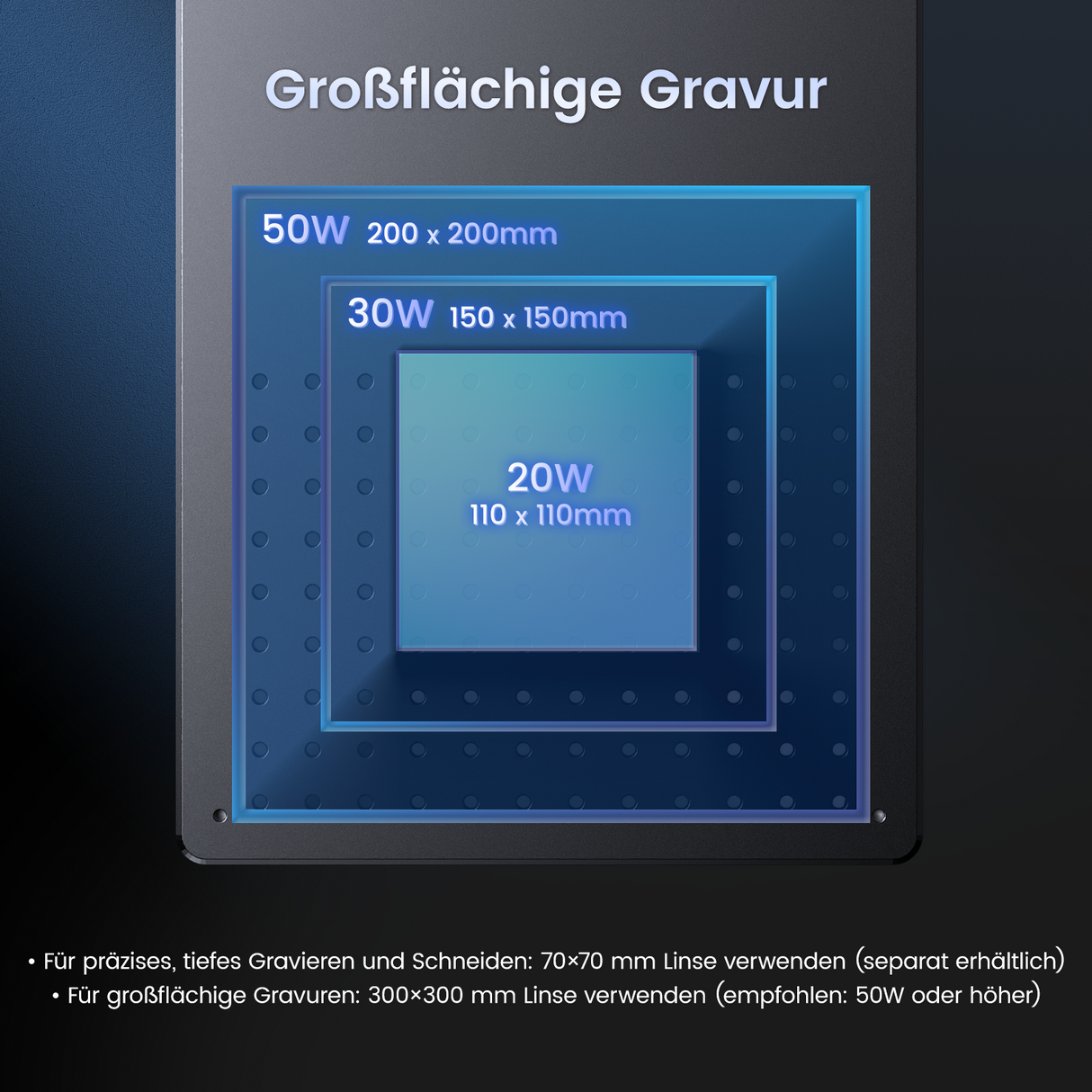 Monport GT 30W Getrennter Faserlaser-Gravier- und Markiermaschine mit Autofokus (150 mm × 150 mm) – Gerät