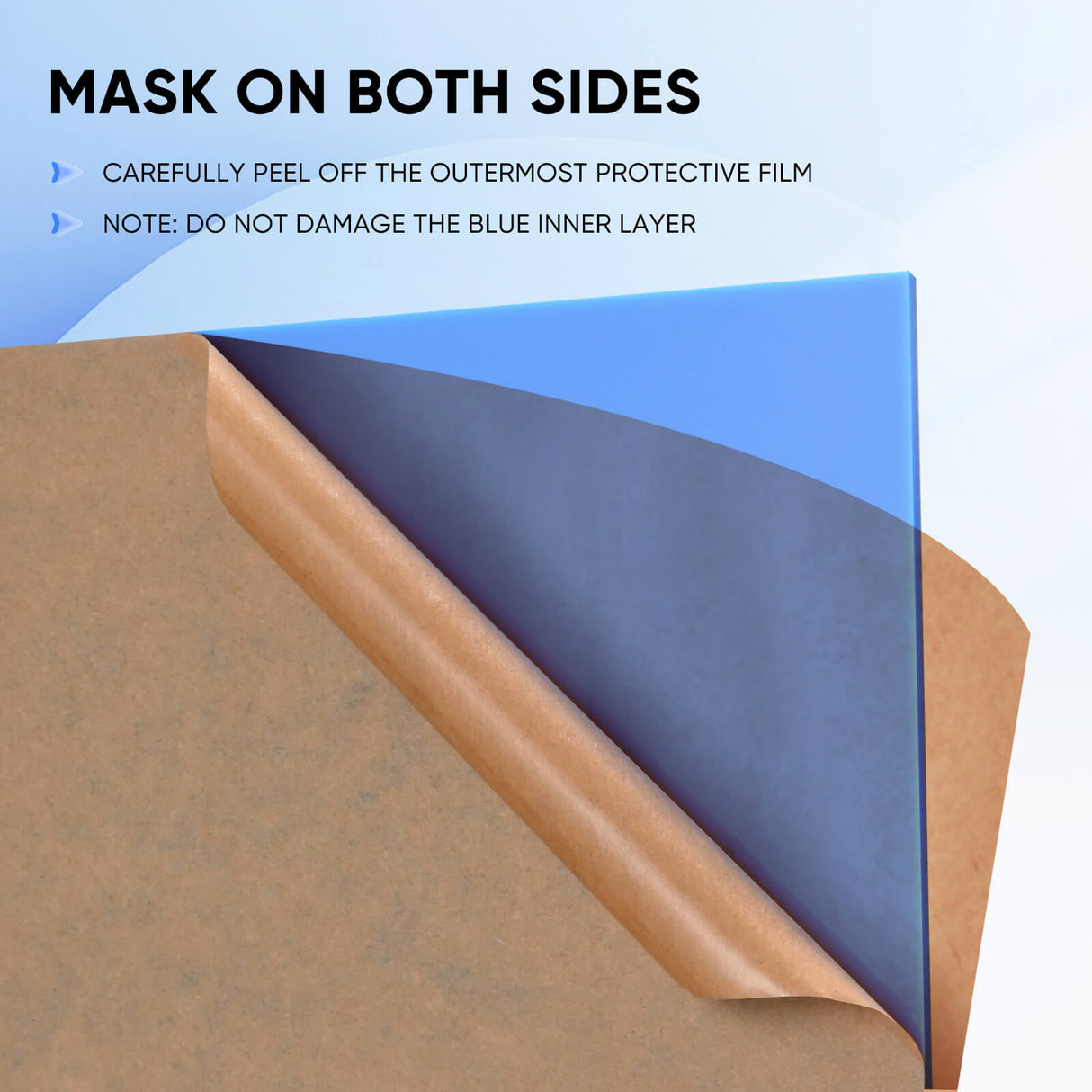 Monport Select 12''x12'' Acrylplatte (3 Stück)