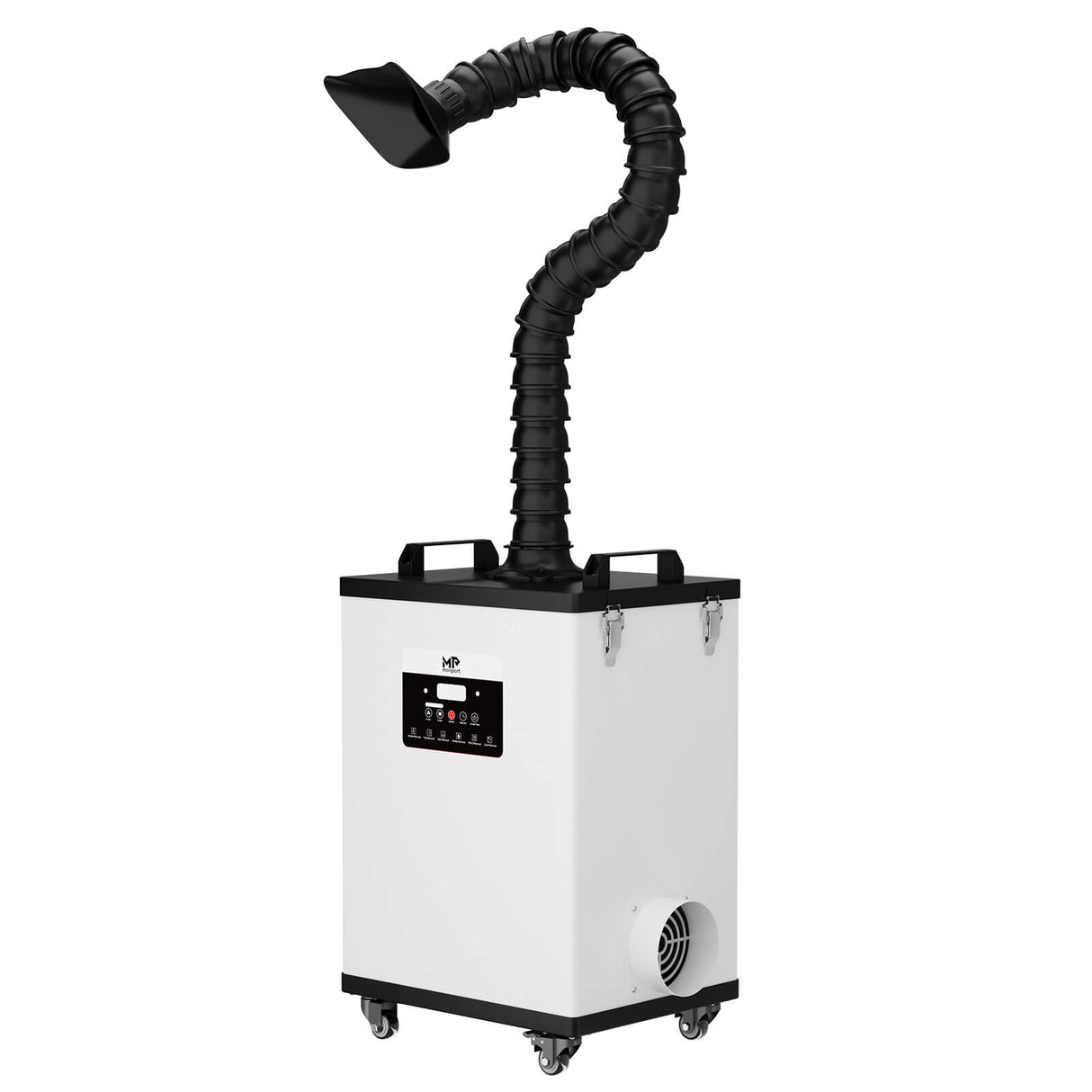 Monport 400W Laserrauchabsauganlage mit 8-stufigem Filtersystem – Für CO₂-Lasergravier- und Schneidemaschinen