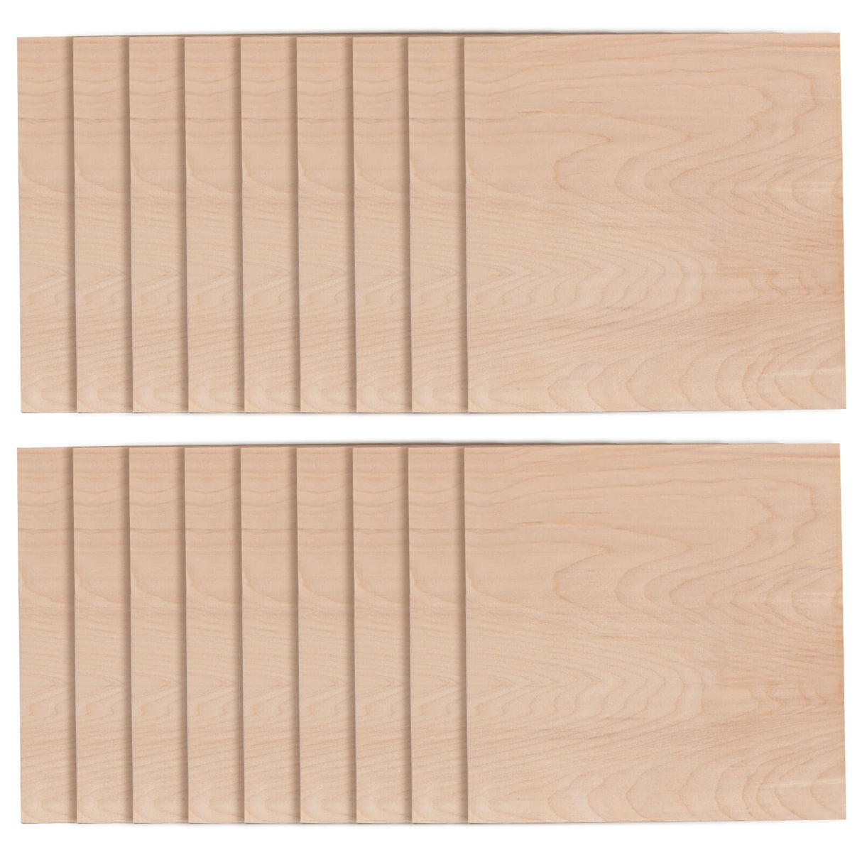 Monport Ausgewältes Birkensperrholz für Lasergravierer und -schneider, DIY-Basteln