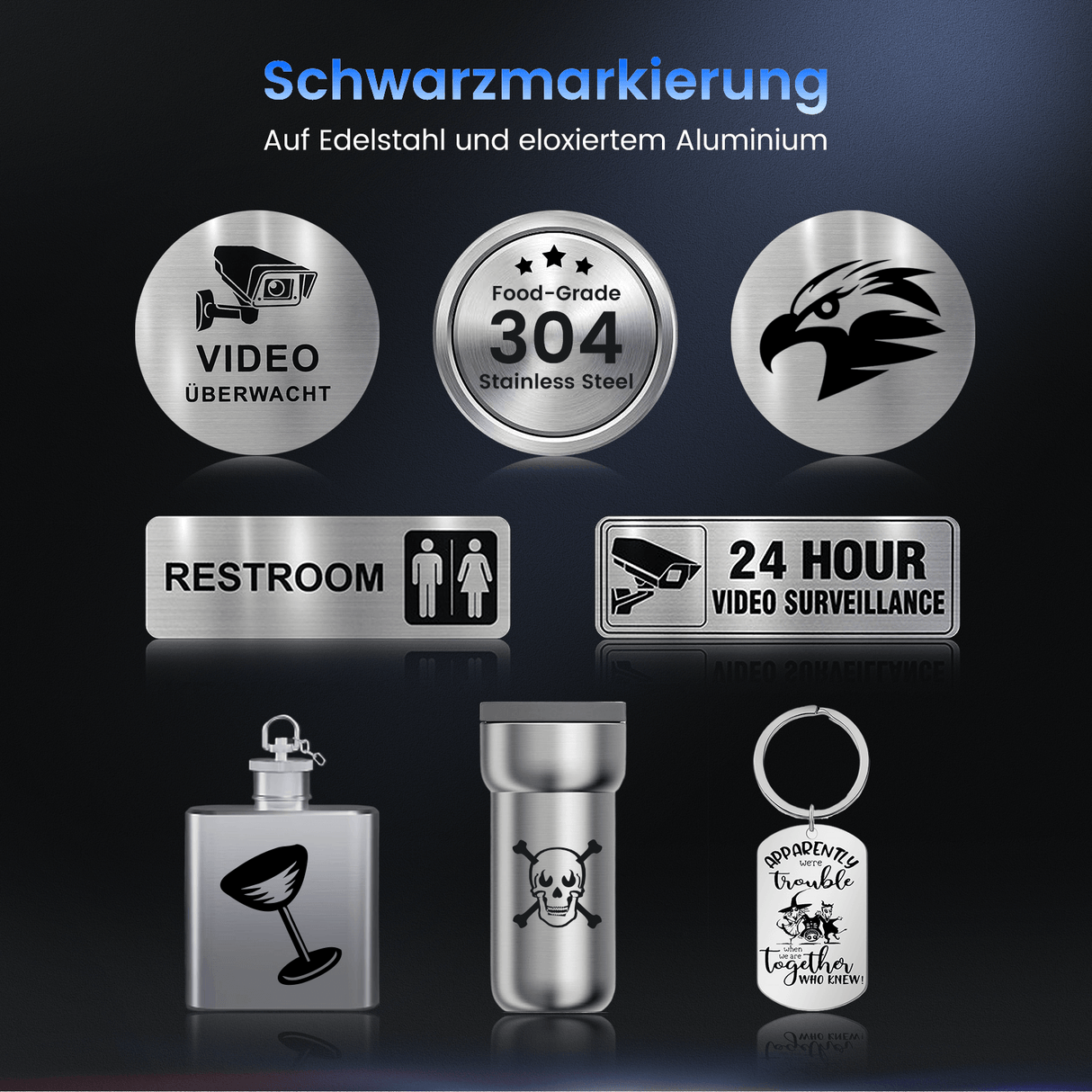 Monport GT 200W Split MOPA & Autofokus-Faserlaser-Gravierer & Farbemarkierungsmaschine