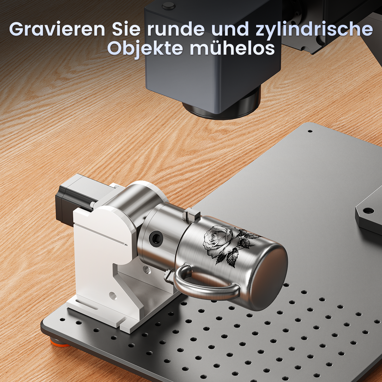 Monport GT 50W Getrennter Faserlaser-Gravier- und Markiermaschine mit Autofokus (200 mm × 200 mm) – Gerät