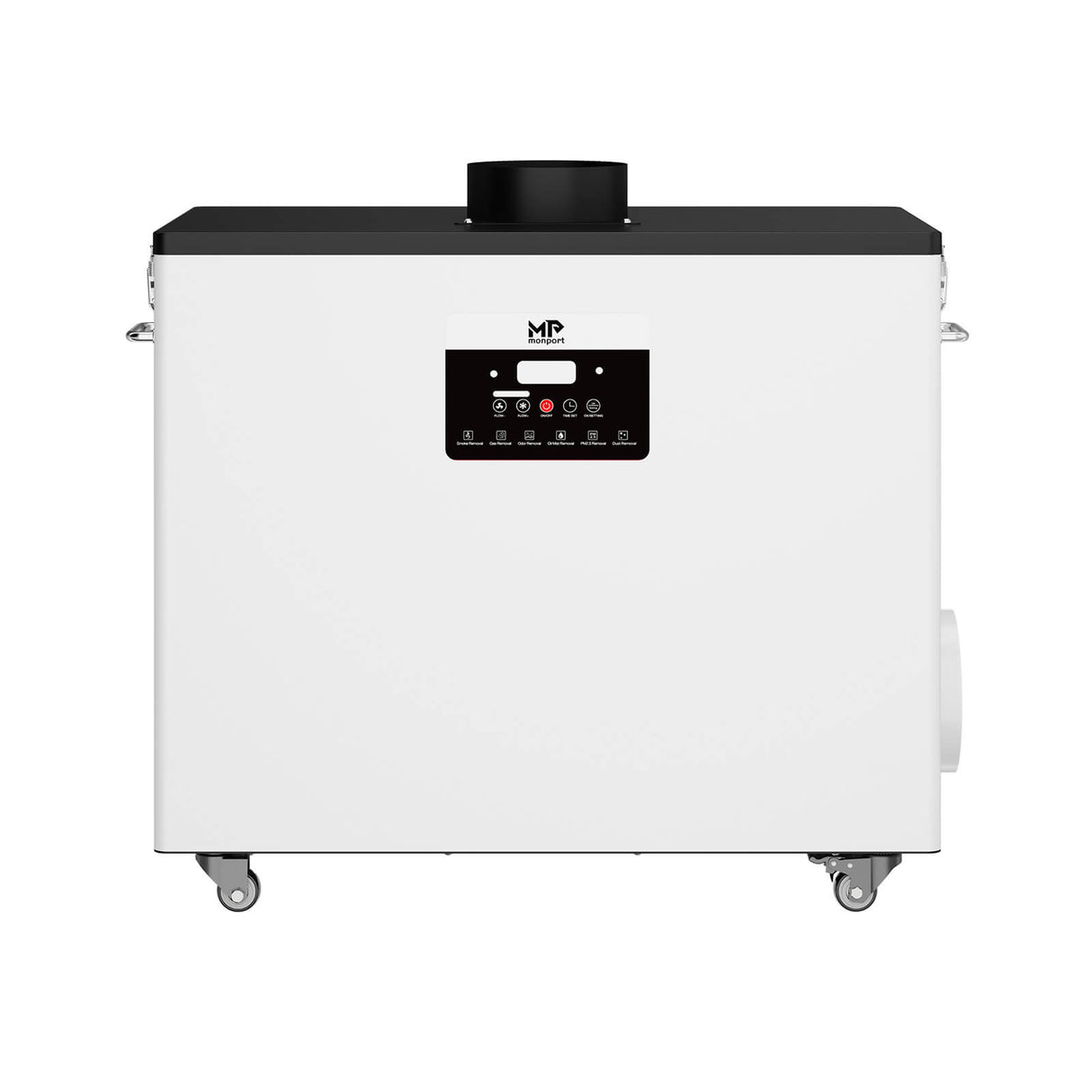 Monport 800W Laserrauchabsauganlage mit 6-stufigem Filtersystem – Für 130W & 150W CO₂-Lasergravier- und Schneidemaschinen
