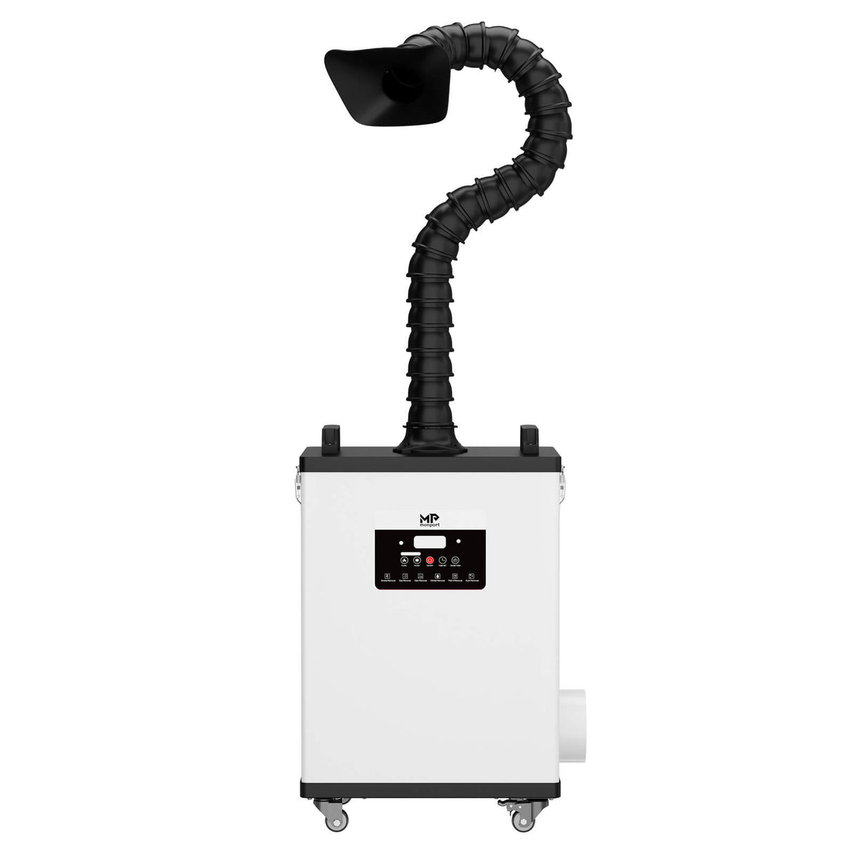 Monport 400W Laserrauchabsauganlage mit 8-stufigem Filtersystem – Für CO₂-Lasergravier- und Schneidemaschinen