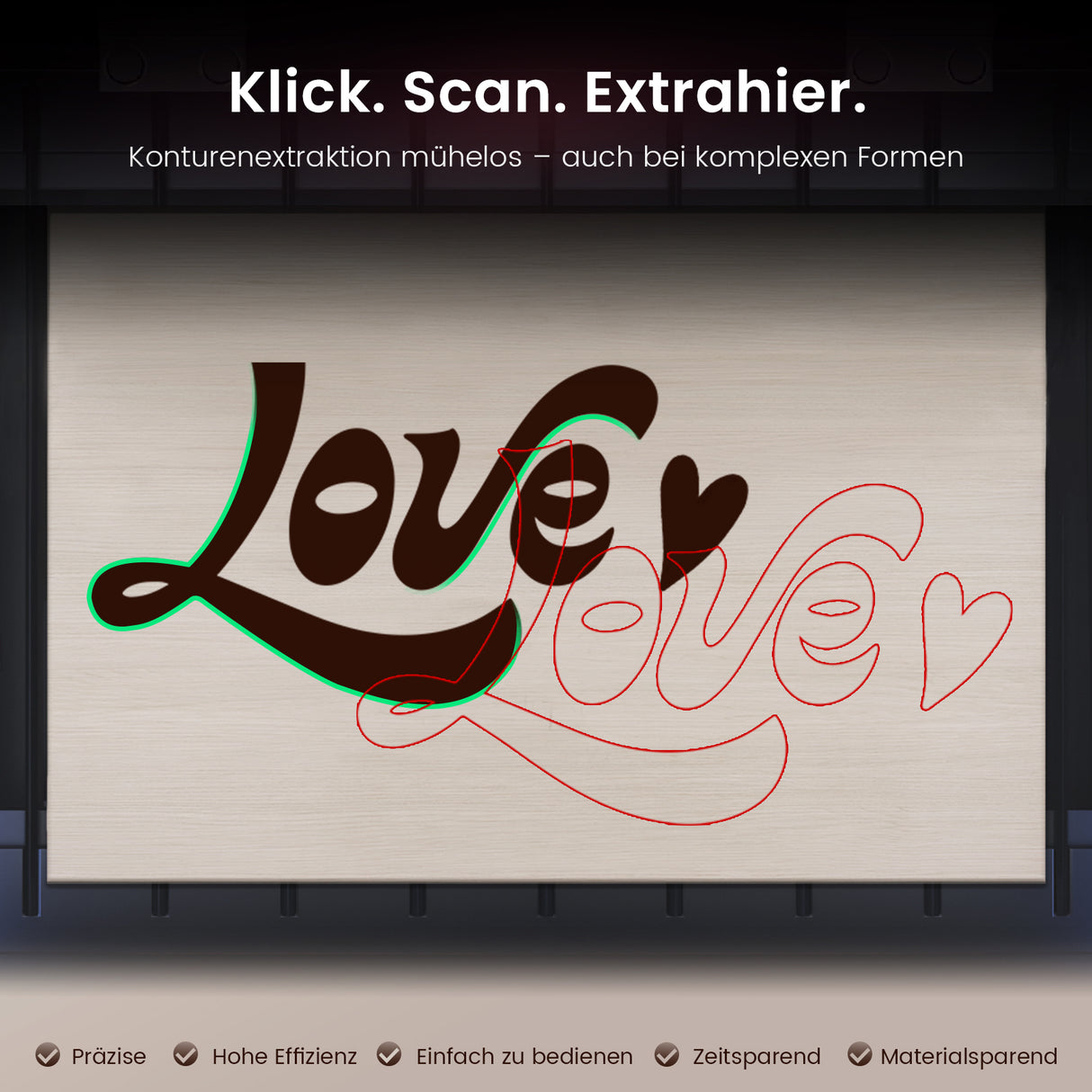 Monport Reno 65 Pro Desktop CO₂ Lasergravierer und Schneidemaschine (600x400mm) & 65 Pro Vision, ausgestattet mit einer 8MP HD-Kamera und intelligenter Auto-Fill-Funktion.