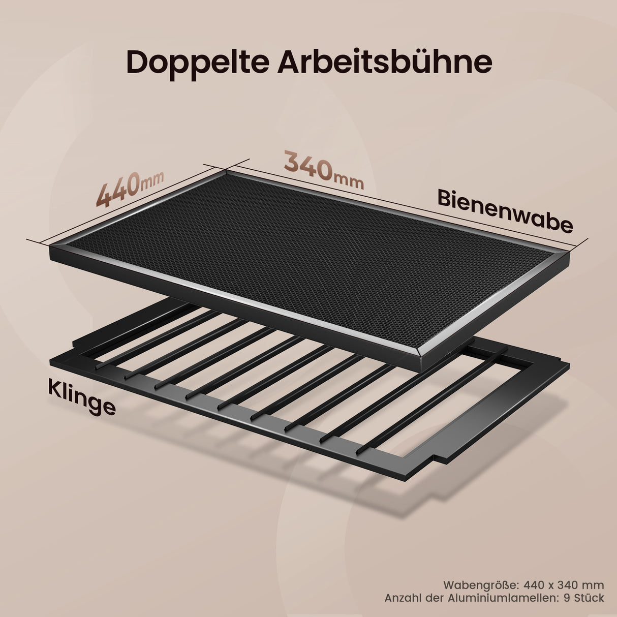 Monport Reno45 Pro 45W Desktop CO2-Lasergravierer und -schneider (16" x 12") mit brandneuem Assistierter Autofokus