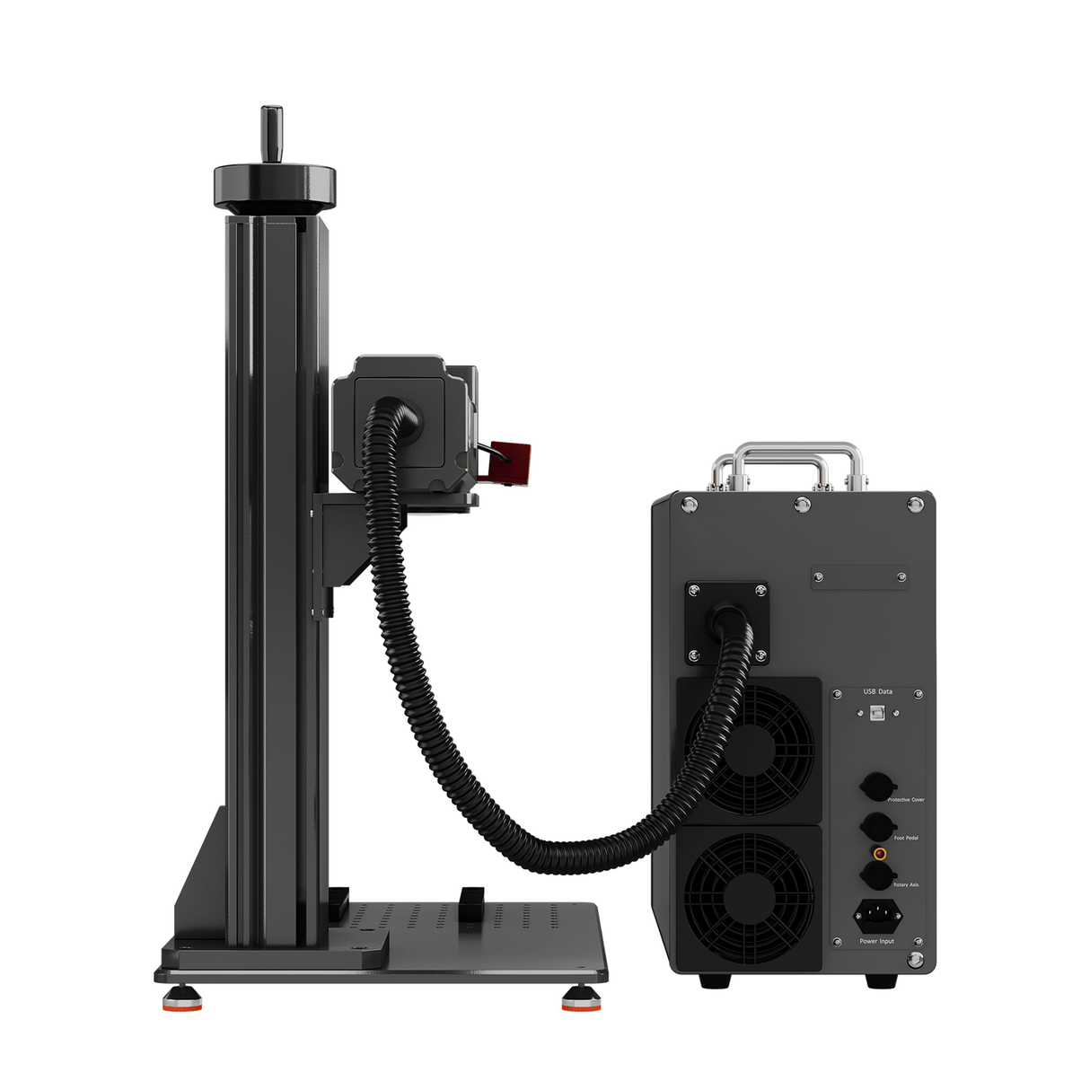 Monport GPro 60W MOPA Vision Faserlaser Maschine – Mit Vision-System für automatische Positionierung, präzise Metallgravur & Laserbeschriftung