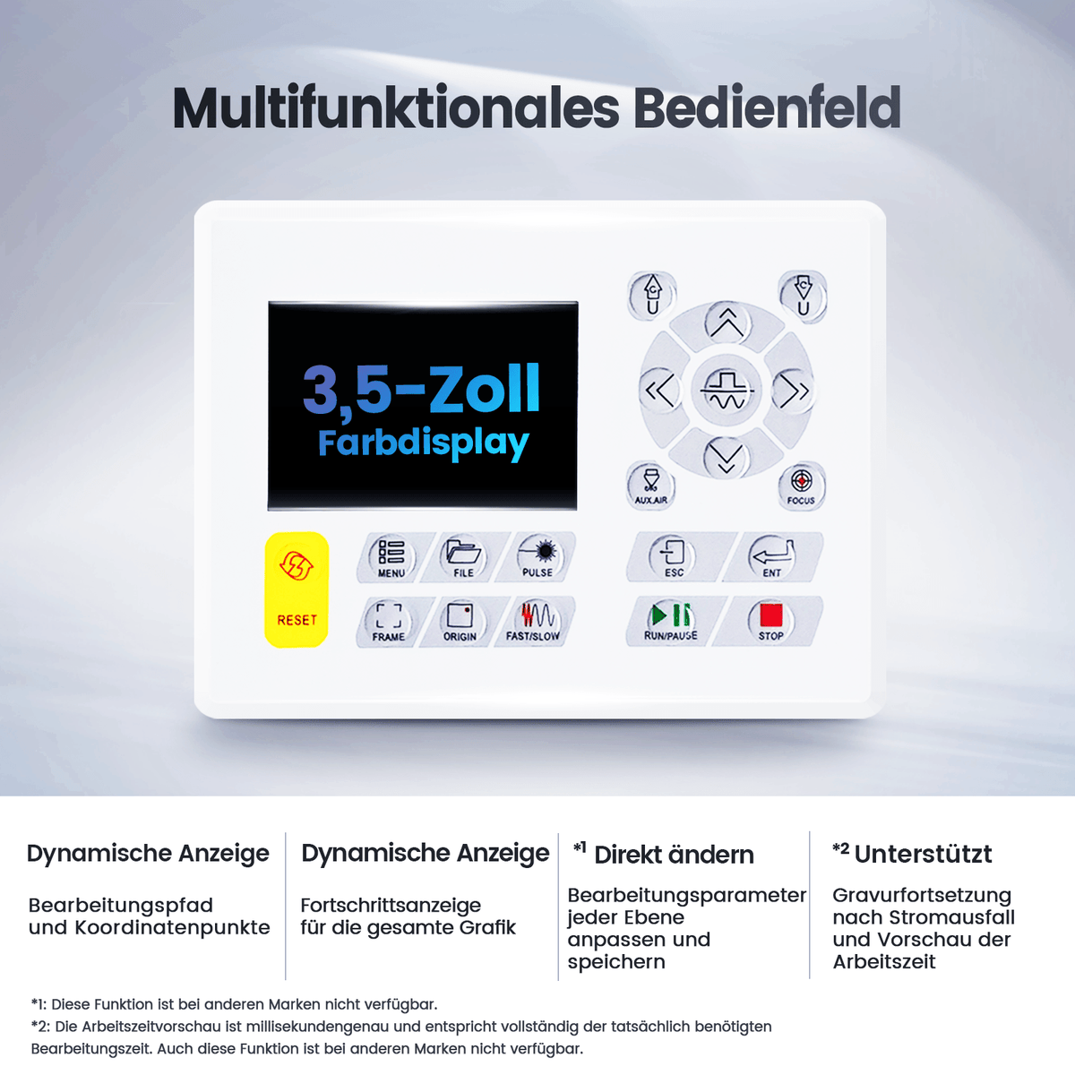 Monport Effi9S Upgraded 90W CO₂-Lasergravier- und Schneidemaschine (914 × 610 mm) mit Autofokus und integriertem Wasserkühler 4,9 (18 Bewertungen)