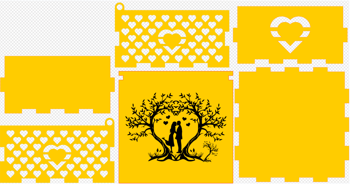 6 - Zoll - Herzbox - MonPortlaser.de