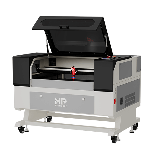 Monport 60W CO2 Laser Graviermaschine & Cutter (700 x 500mm) Gravurfläche mit Autofokus