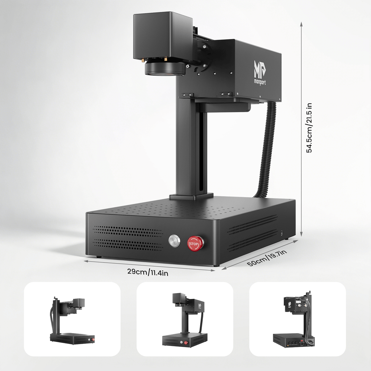 Monport GM 10W UV-Laser-Graviermaschine & Markiermaschine