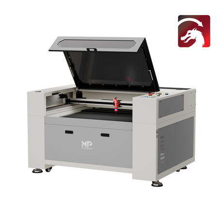 Monport 90W CO2 built-in water cooling system laser engraving machine & cutter with (900 x 600mm) engraving area