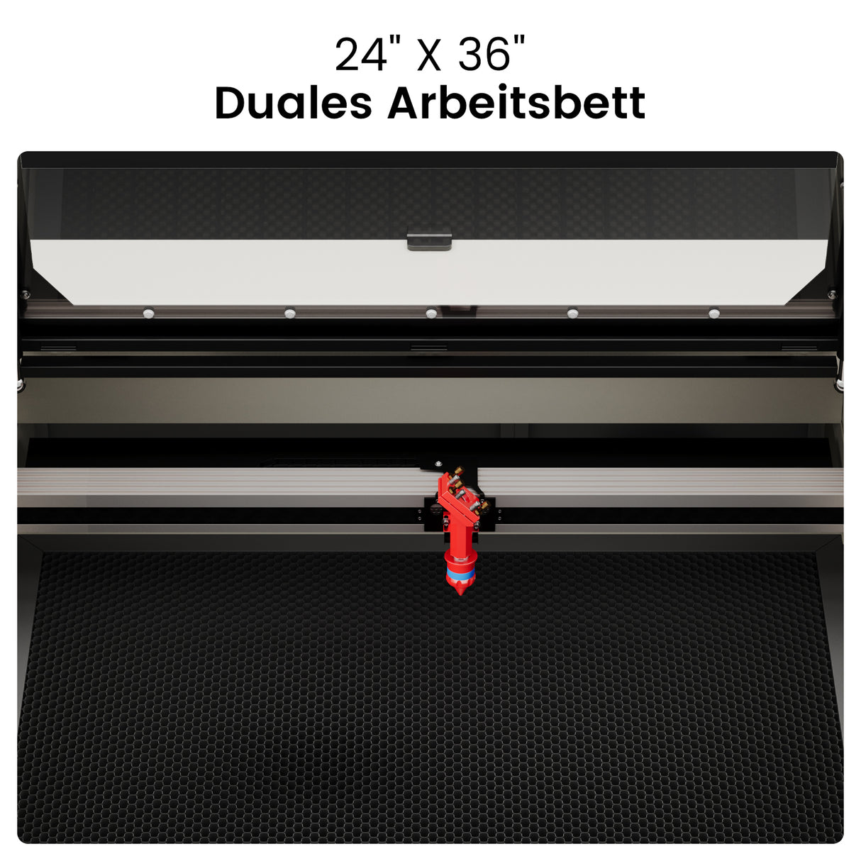 Monport 90W CO2 built-in water cooling system laser engraving machine & cutter with (900 x 600mm) engraving area