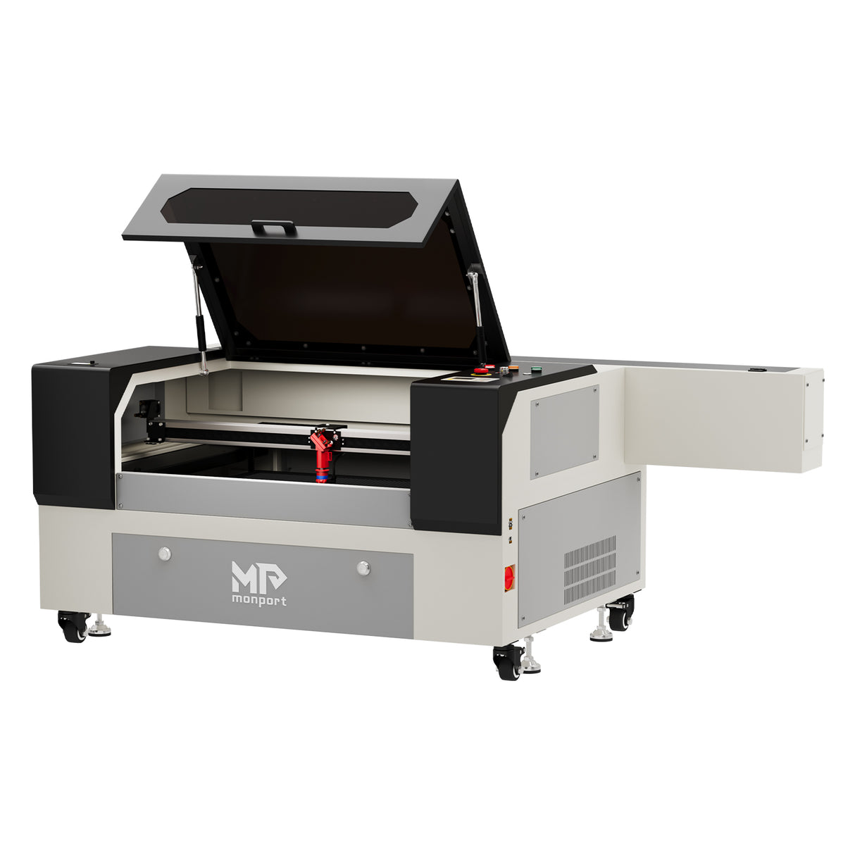 Monport 100W CO2 Laser Graviermaschine & Cutter (500x700mm) mit Autofokus