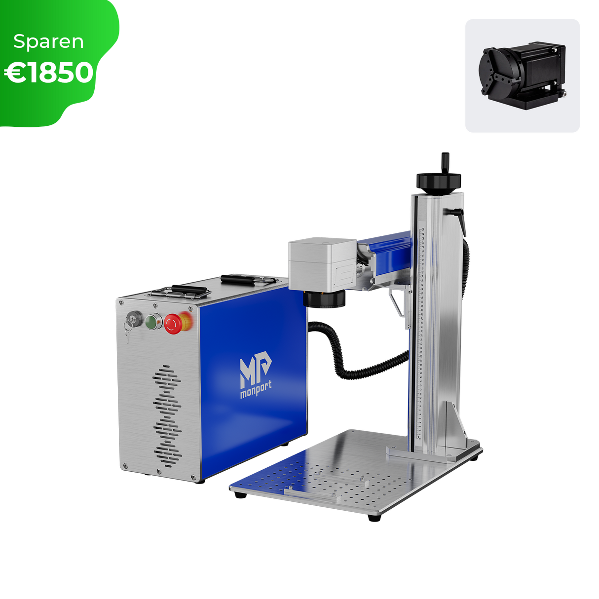 Monport 30W (150x150mm) Faser-Lasergravierer & Markierungsmaschine