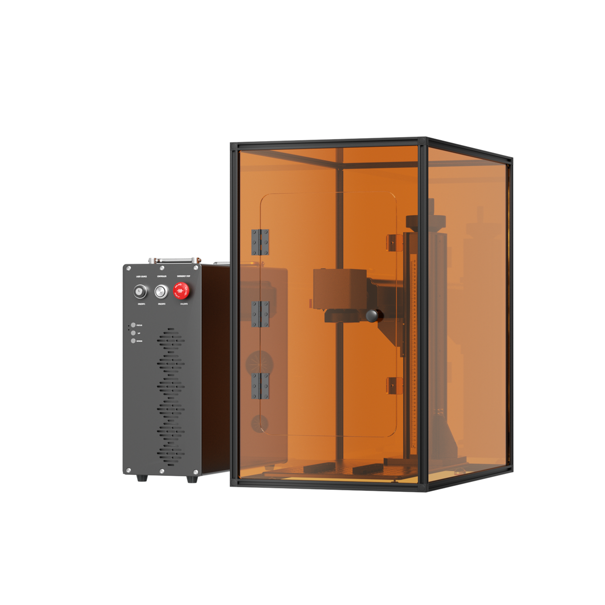 Monport GT 200W Split MOPA & Autofokus-Faserlaser-Gravierer & Farbemarkierungsmaschine