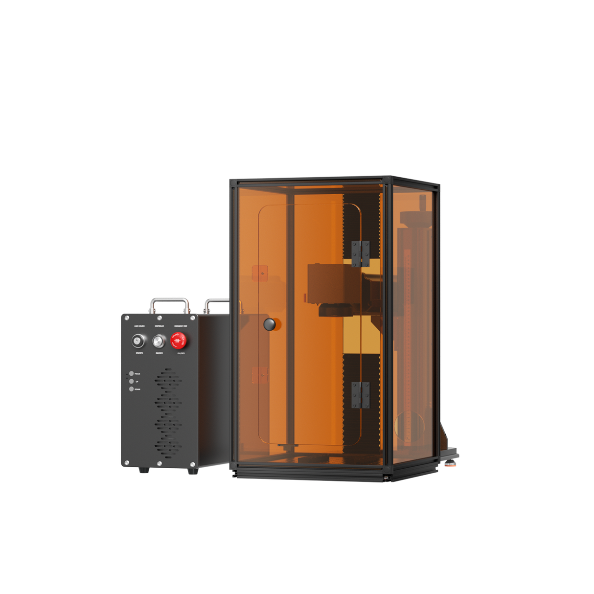 Monport GT 100W Getrennte MOPA-Faserlaser-Gravier- und Farbmarkiermaschine mit Autofokus – Gerät