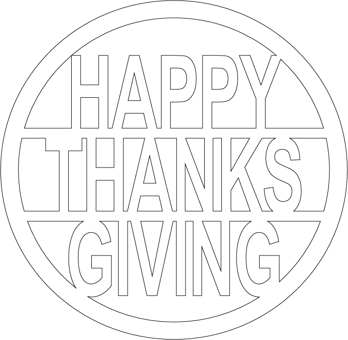 Dankbarkeit und Erfolg: Lasergravierte Thanksgiving - Medaille - MonPortlaser.de