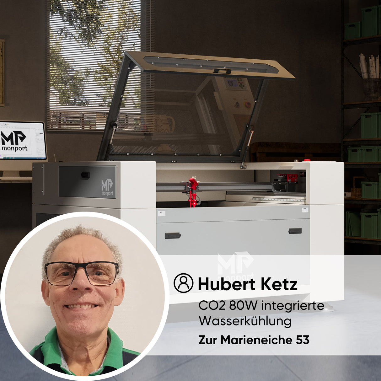 DEMO - RAUM - GASTGEBER - Hubert Ketz - MonPortlaser.de