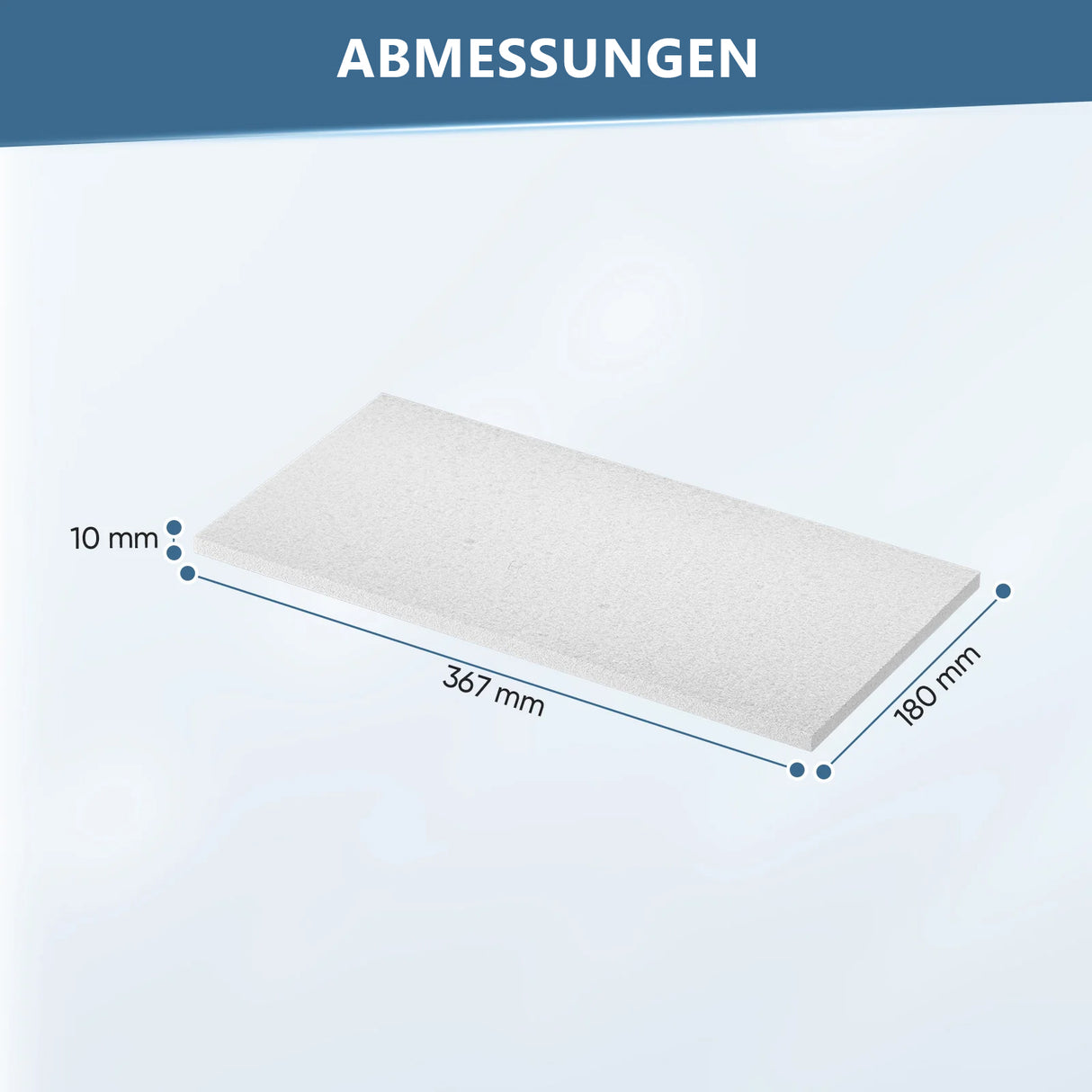 Monport Anfangseffekt Filter Baumwolle für 220W Smoke Purifier, 10 Stück