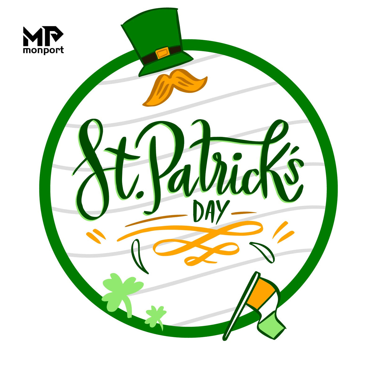 Glück der Gravur: St. Patrick's Day Laser - gravierte Dekoration - MonPortlaser.de