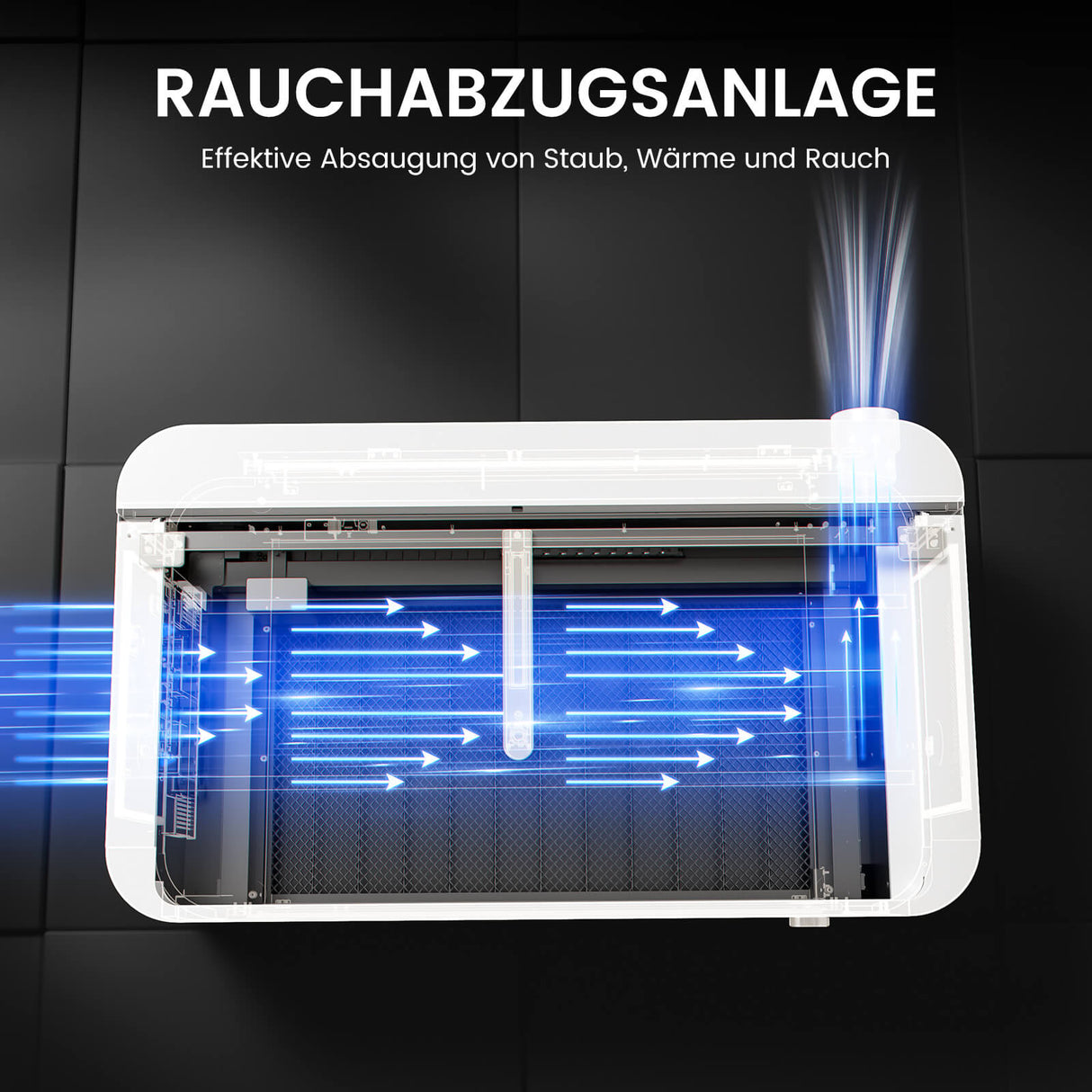 Monport Mega: Die weltweit erste intelligente 70W Desktop-Graviermaschine