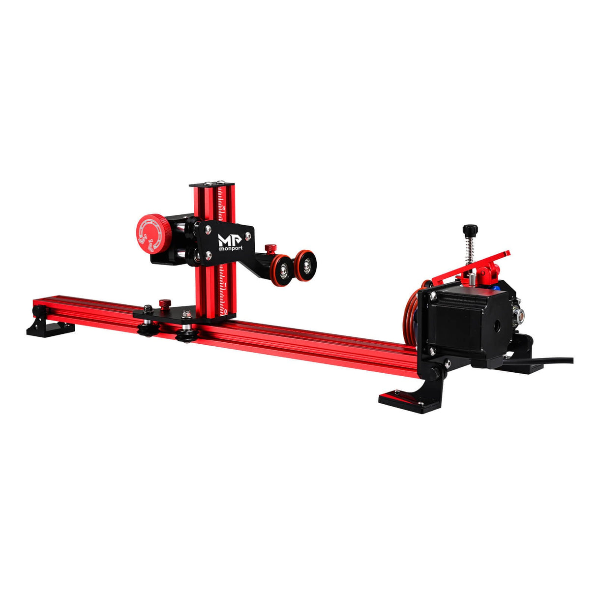 Monport 4 - Rad - Hubdrehachse mit 360° - Drehung für 60 W ~ 150 W CO2 - Lasergravierer - MonPortlaser.de