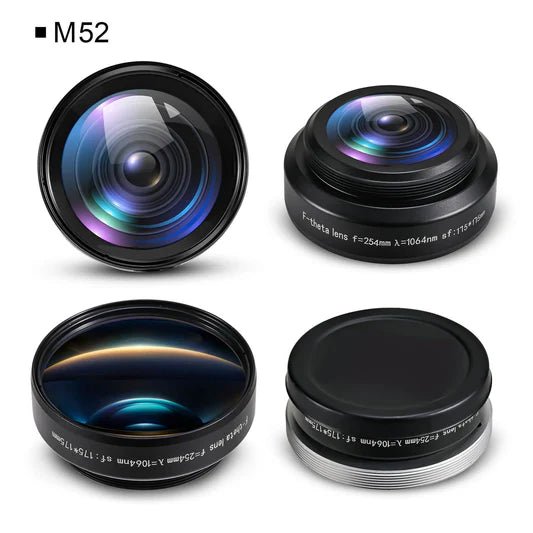 Monport F - theta M52 175mm*175mm Ersatzobjektiv für Faserlasergravierer - MonPortlaser.de