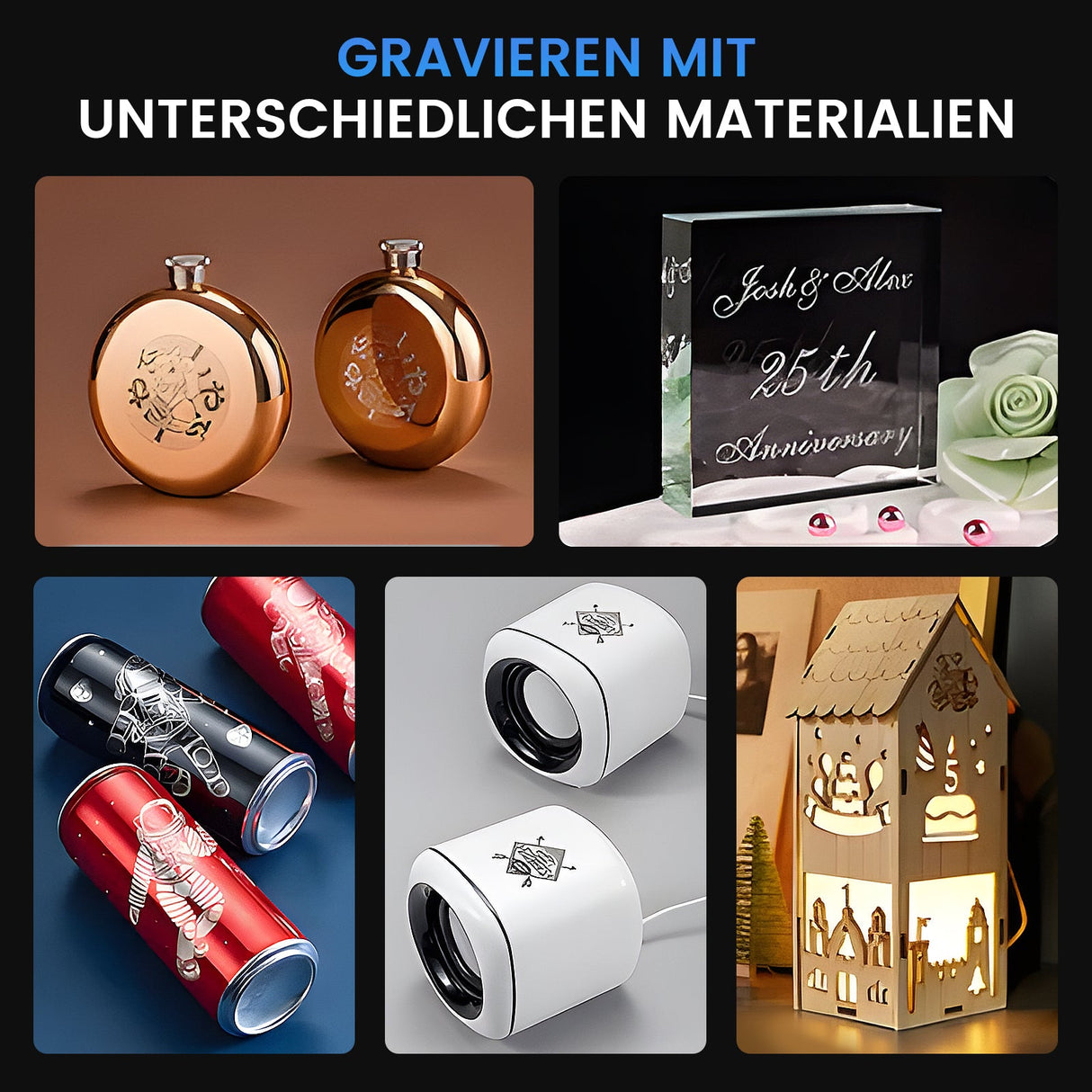 MONPORT ONYX 55W (460mm*290mm) Multifunktionale Desktop Laser Graviermaschine - MonPortlaser.de